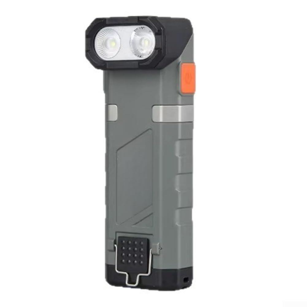 Lampe de poche LED haute puissance avec 1500 lumens, tête réglable à 90°