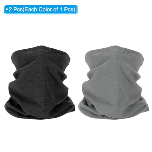 PATIKIL Winter Neck Warmer, Windproof Neck Gaiter Cold Weather Scarf Face Covering, Ski Gaiter for Men Women3