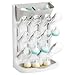 Yieach Vertical Baby Bottle Drying Rack,Space Saving Bottle Rack Dryer for Kitchen Countertop,Stand Large Baby Bottle Rack,Bottle Rack Holder for Baby Accessories,Breast Pump,Pacifiers Organizer,Grey