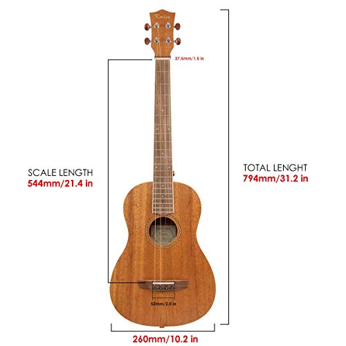 Ukulélé Tenor guitar Acoustic - Les Beatles, Paul McCartney, John Lennon, RIngo Starr, George Harrison Ukulélé Tenor guitar Acoustic – Image 8