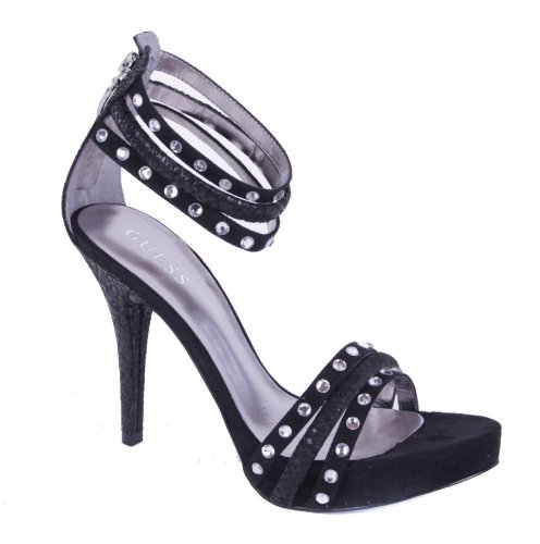 GUESS Escarpins à talons hauts, Noir , 36 EU