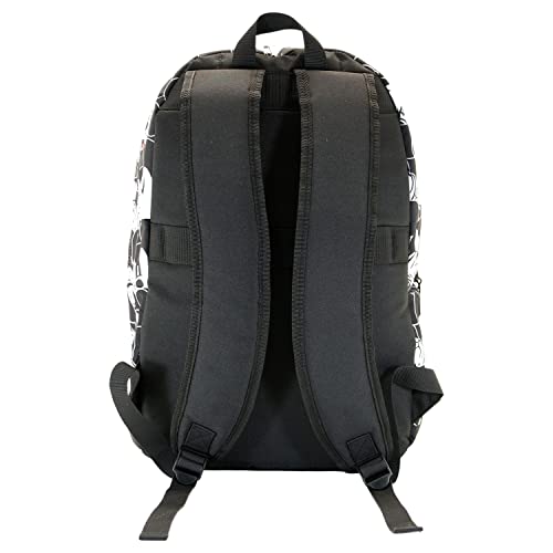 Sac à dos Mickey Mouse noir grand compartiment mode urbaine HS Fan - 3