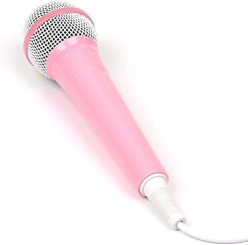 Miniatura 9 de EKDJKK Micrófono con cable, micrófono dinámico portátil con cable Jack de 0.138 in, ligero, sin batería, máquina de canto para el hogar, micrófono