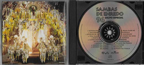 Cd Sambas De Enredo Carnaval 96 Grupo Especial - Rio de Janeiro - Imperatriz Campeã