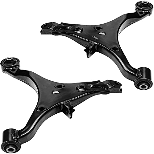 Image of Detroit Axle - 4WD /2WD Front 8pc Suspension Kit for 02-06 Honda CR-V 2002 2003 2004 2005 2006, 2 Lower Control Arms 2 Ball Joints 2 Sway Bar End Links 2 Outer Tie Rods Suspension Kit Replacement
