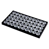 Polyvalent : non seulement une boîte de rangement et de présentation idéale pour les bijoux, mais peut également être utilisée pour ranger des vernis à ongles, des petites perles et d'autres accessoires miniatures