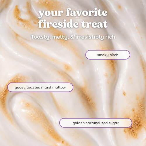 Image of eos Shea Better Body Lotion Toasted Marshmallow, 24-Hour Moisture Skin Care, Lightweight & Non-Greasy, Natural Shea Butter, Vegan, Moisturizing Body Lotion for Dry Skin, 16 fl oz