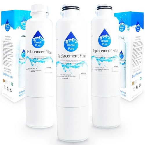 3-Pack Replacement for Samsung RF4287HAWP Refrigerator Water Filter - Compatible with Samsung DA29-00020B, DA29-00020A, HAF-CIN Fridge Water Filter Cartridge