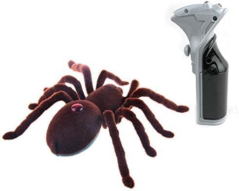 Gift for Family Cats Dogs Remote Control Spider for Prank Or Trick Gags & Practical Surprise Joke Toys Halloween April Fools' Day