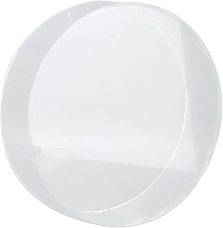 Lente de observação coral de acrílico para aquário de peixes, lupa de cilindro de peixe de acrílico, lupa de cilindro de aquário de acrílico transparente para ver coral e tirar fotos