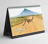 Adorable design : chaque page de 15,25 cm x 22 cm dispose d'une image unique de l'Australie de haute qualité, parfaite pour les amateurs d'Australie. Ce joli calendrier de bureau ajoute une touche d'élégance à votre bureau, comptoir de cuisine, chambre à coucher ou salon.
