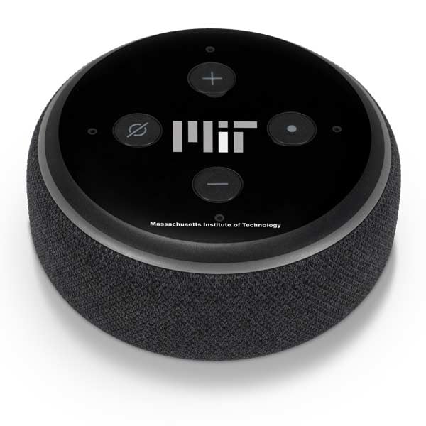 Skinit Decal Audio Skin Compatible with Amazon Echo Dot 3 - Officially Licensed Massachusetts Institute of Technology Design