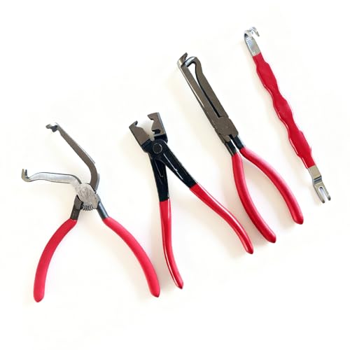4Pcs Electrical Connector Removal Tool Electrical Disconnect Pliers Automotive Electrical Terminal Connector Separator Removal Tool Electrical Disconnect Tool Electrical Plug Connector Disconnect Tool