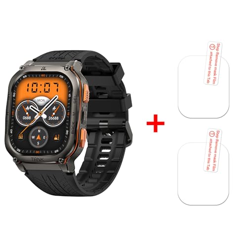 KOSPET Tank M3/M3 Ultra Smart Watch for Men with Tempered Glass Screen Protector(2 Pack)