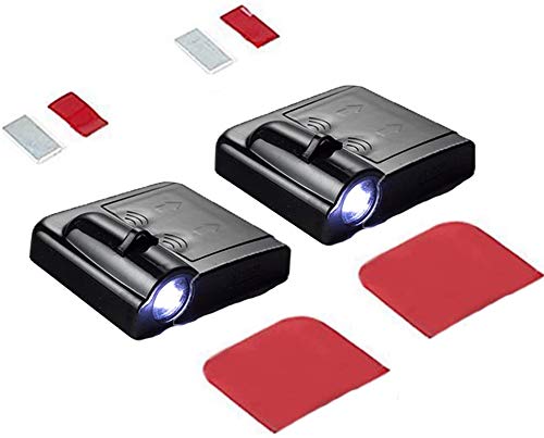 Wireless Car Door Welcome Lights - Ultra-Bright LED Projection,Wireless LED Logo Projection Logo Lights for Cars, Trucks, SUV (forFo-r-d)
