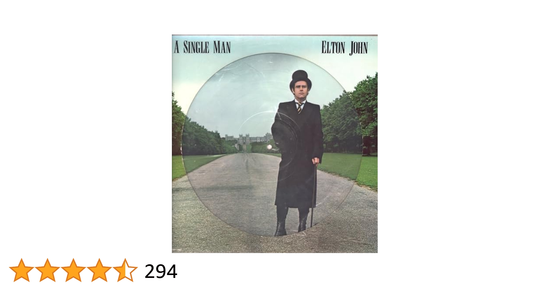Elton John A Single Man UK(英)盤 LP Stereo Elton John – A Single Man – Vinyl (LP, Album), 1978