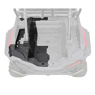 TEBEDI Rear Bed Box Left Side Compatible with 2014-2023 Polaris RZR XP 1000/4 1000/Turbo 4 S Replacement for 5454271 Textured Plastic Black