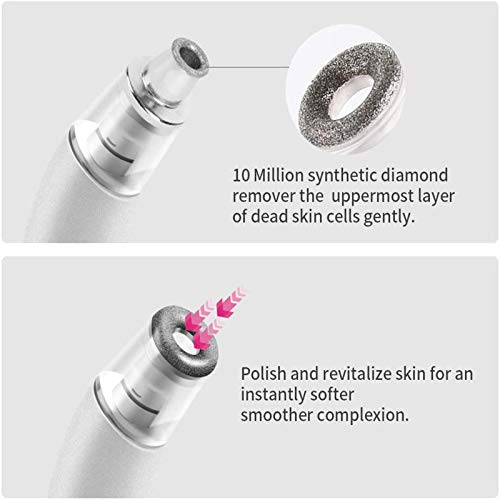 image for NEWDERMO 2-IN-1 Diamond Microdermabrasion Machine, Electric Blackhead 