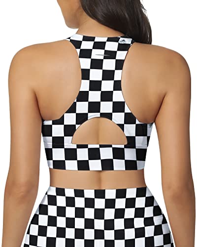 Queenieke QKUS210608BRA394HEIBAIQIPANGE-XS High Neck Sports Bra thumb #1