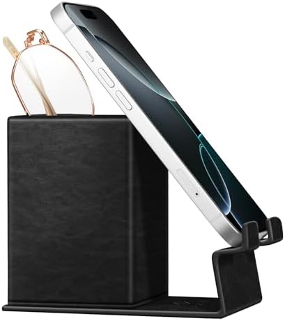 Lotoo 2-Pack Wooden Glasses Stand - Eyeglasses & Sunglasses Holder For Desk, Nightstand, Office