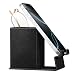Fintie Eyeglasses Holder with Magnetic Base- Vegan Leather Phone Stand Desk Desktop Organizer(Black)