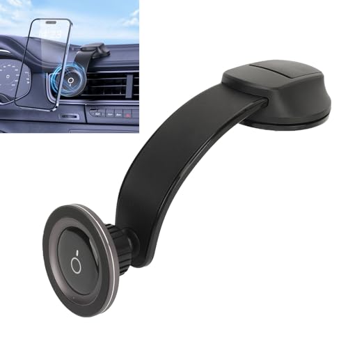 Fydun 360 Rotatable Car Phone Holder Magnetic Phone Holder for Car Car Mount Bracket Car Suction Cup Windshield for All Phone Dashboard Phone Mount