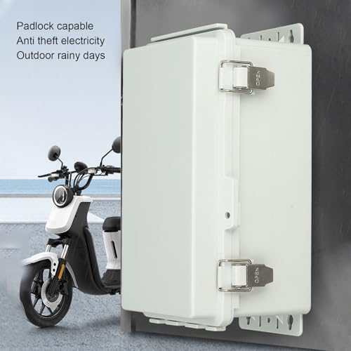 Boîte de jonction étanche IP66 en plastique ABS avec couvercle à charnière - 6