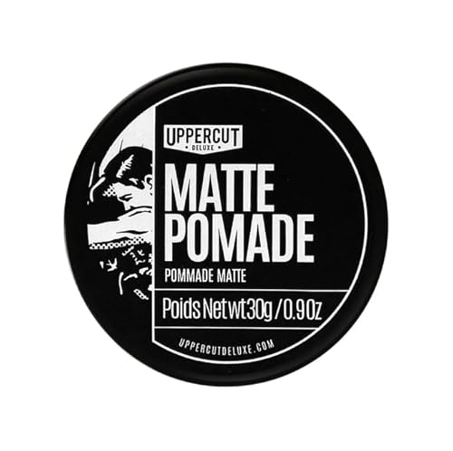 Uppercut Deluxe Matte Pomade Midi, Medium Hold & No Shine, For Timeless & Classic Looks, Suitable For All Hair Lengths & Types - 30g
