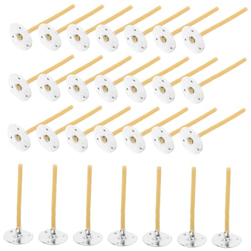 Mechas Trenzadas para Velas 100pcs con Recubrimiento de Cera de Abeja miniatura 6