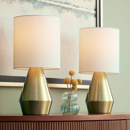 Lámparas de Mesa Marty Modernas 14.75 pulg Alto Set x2