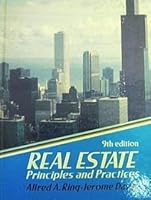 Real estate principles and practices 0137658001 Book Cover