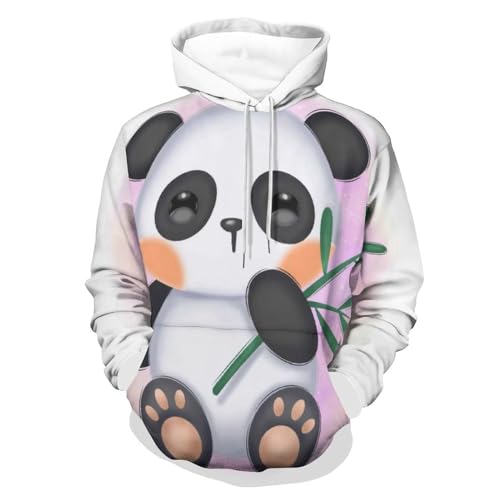 Sweat à capuche adorable panda pour vos week-ends cocooning