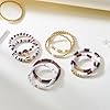 RINHOO Game Day Bracelets for Women Stackable Heis... #3