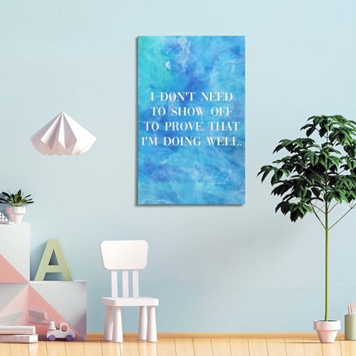 Poster inspirant impression sur toile decorative de qualite superieure 60x90