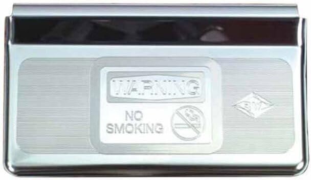 Replacement For PETERBILT 375 YEAR 1993 STAINLESS STEEL NO SMOKING ASHTRAY COVER by Technical Precision