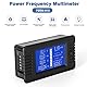 DEWIN Digital Voltmeter Amperemeter, PZEM-013 DC 0-200V 10A Digitales Batterieprüfgerät Amperemeter Voltmeter Power Energy Resistance Meter