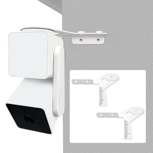Wall Mount for Wyze Cam Pan V3, Outside Corner Metal Bracket