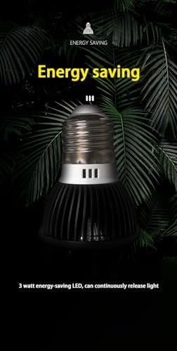 5.0 UVB Reptile Light Bulb - 15W Full Spectrum (1 Pack)