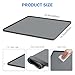 Mini Fridge Silicone Mat with Raised Edge, 23.6''x19.7'' Under Refrigerator Mat, Mini Fridge Drip Pan Prevent Water Leakage and Floor Damage, Leakproof Mat for Under Small Fridge Refrigerator Freezer