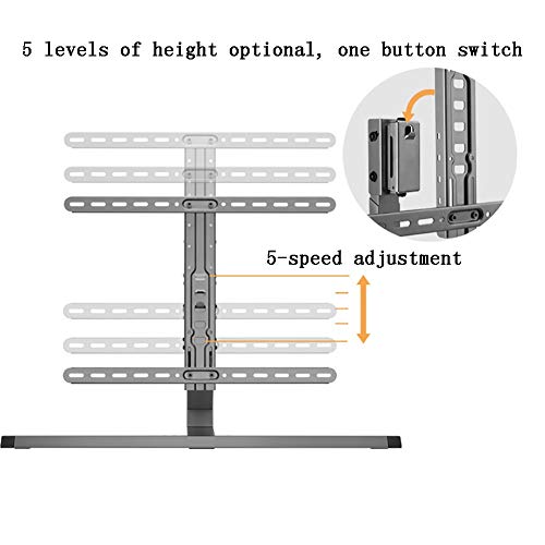 Base soporte de TV ajustable para 37-75 pulgadas miniatura 3