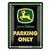 Produktbild Nostalgic-Art Retro Blechschild, 15 x 20 cm, John Deere  Parking Only  Geschenk-Idee für Traktor-Fans, Original Lizenzprodukt (OLP), aus Metall, Vintage Design, Blechschilder Sprüche