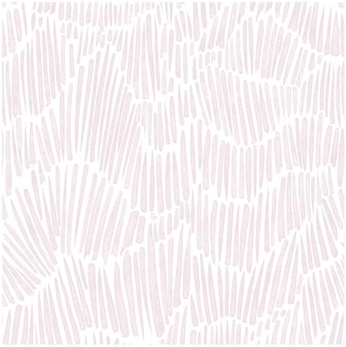 Theper Pink Striped Wallpaper ...