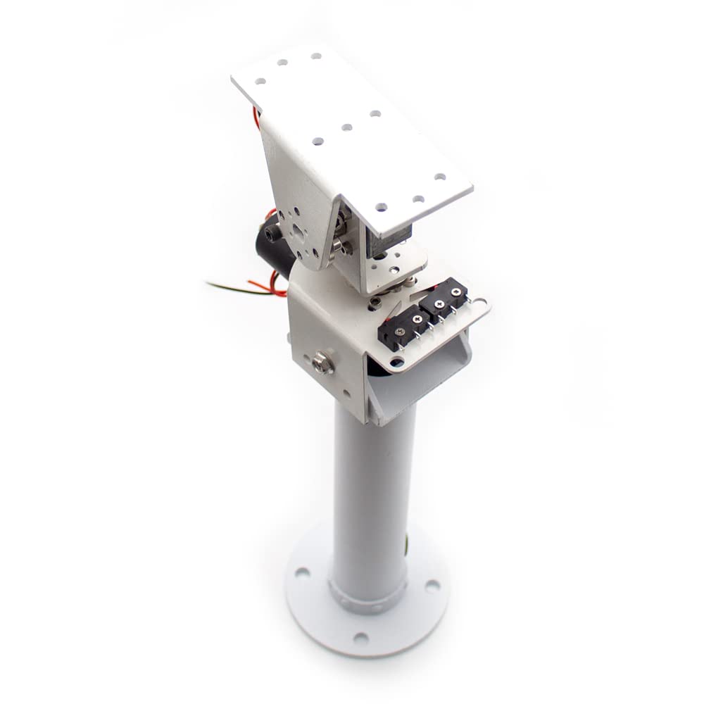 DC Zweiachsiger Kardanischer Solar Tracking Roboter Hochleistungs Hochdrehmoment Ganzmetall Schneckengetriebemotor