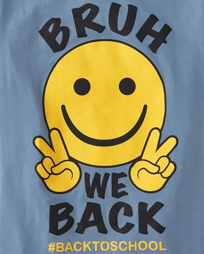 The Children's Place Boys' School,Learning Short Sleeve Graphic T-Shirts,3 Pack2