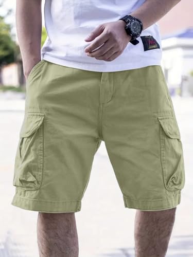 Image of Vogaan Men's Shorts || Casual Men Shorts Cotton || Half Pant for Man || Cargos Shorts