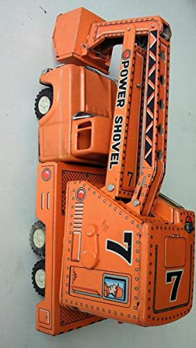 tonka BANDAI パワーシャベル ブリキ 外箱付き 新品未使用 年代物