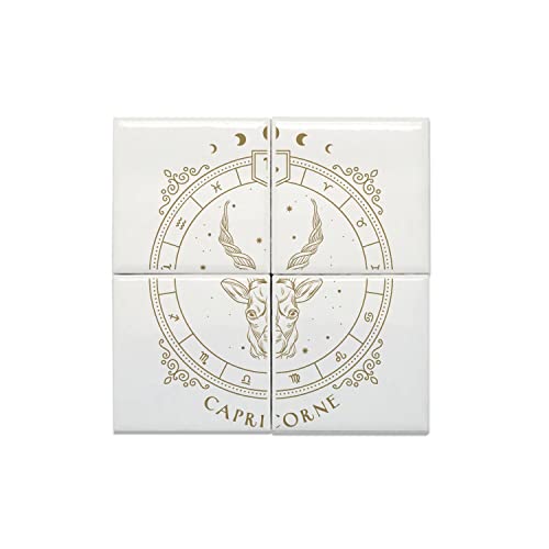 Signe Capricorne Céramique Décorative : Cadeau Idéal Astrologie