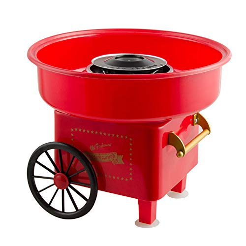 Dfgcnk Zuckerwattemaschine FüR Zuhause ÉLectrique Cotton Candy Floss Maker Fachmann Klein 450W Leistung FüR Zucker Oder…