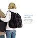 Kensington Contour Laptop Bag - 15.6 Inch Laptop Backpack for Men & Women, Ergonomic, Water Resistant and has SnugFit Protection System, Black (1500234)