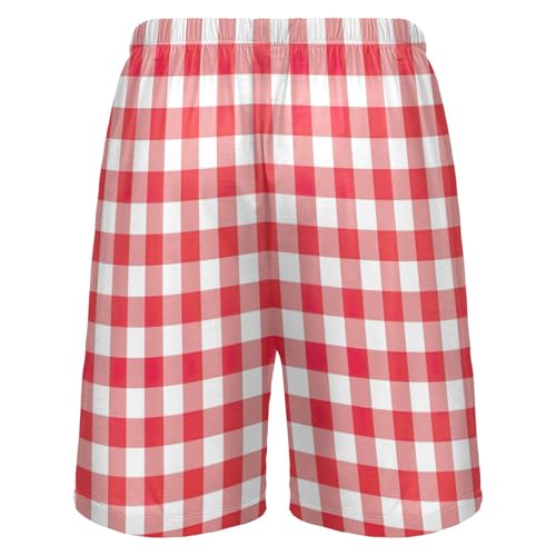 Custom Pajama Men's Shorts Rainbow Paint Ombre Sleep Shorts Loungewear Basketball Summer S2